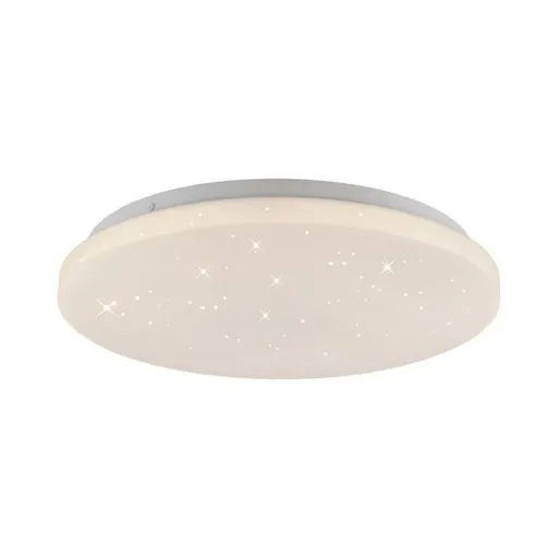 JUST LIGHT LED stropní svítidlo průměr 34cm bílé hvězdné nebe nadčasový design teplá bílá 3000K LD 14276-16