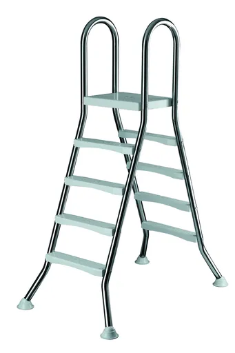 Planet Pool 08201 Bezpečnostní nerezové bazénové schůdky 122 cm
