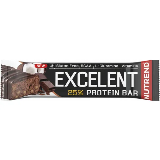 Nutrend EXCELENT PROTEIN 85 G ČOKOLÁDA + KOKOS Proteinová tyčinka, , velikost 85 G