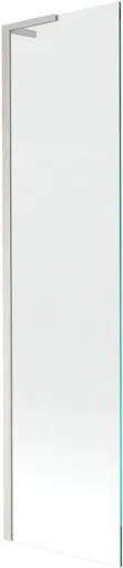 MEXEN/S Next L vanová zástěna FIX 90 x 150, transparent, nikl kartáčovaný 895-090-000-03-00-97