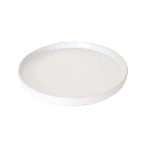 Keramický jídelní talíř KITCHISIMO 26cm bílý mat