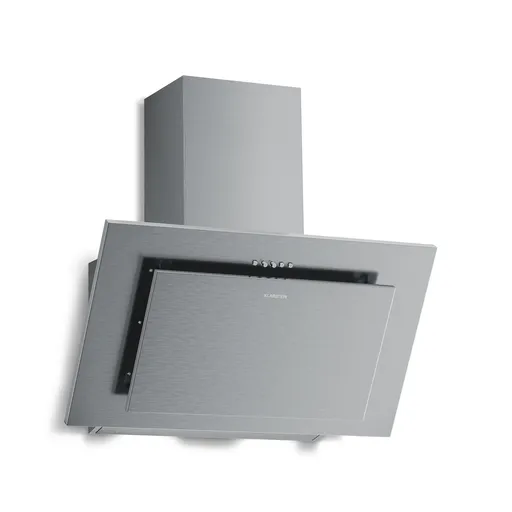 Klarstein Athena šikmá digestoř | režim odsávání vzduchu a recirkulace | 404 m³/h | 56 W | 60 cm