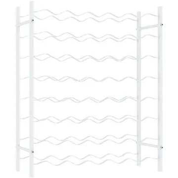 Shumee Stojan na víno na 48 lahví - bílý, kov (340908)