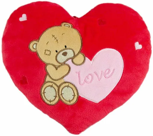 Plyšové srdce 15 cm