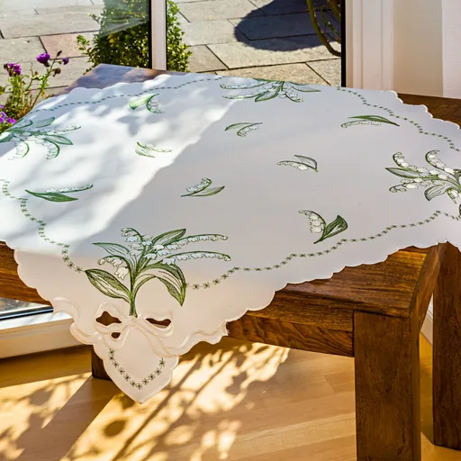 Středový ubrus Konvalinky