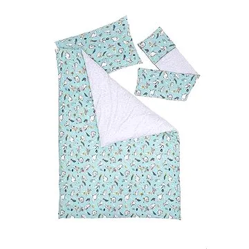 Linden Povlečení 100 × 135 + 40 × 60 cm, dinosaurus (5900464246042)