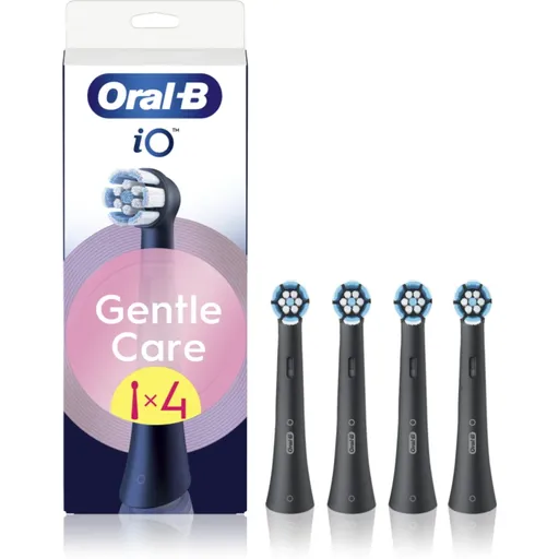 Oral-B iO Gentle Care náhradní hlavice pro citlivé dásně Black 4 ks