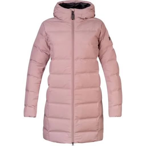 Hannah GAIA Dámský péřový kabát, růžová, velikost