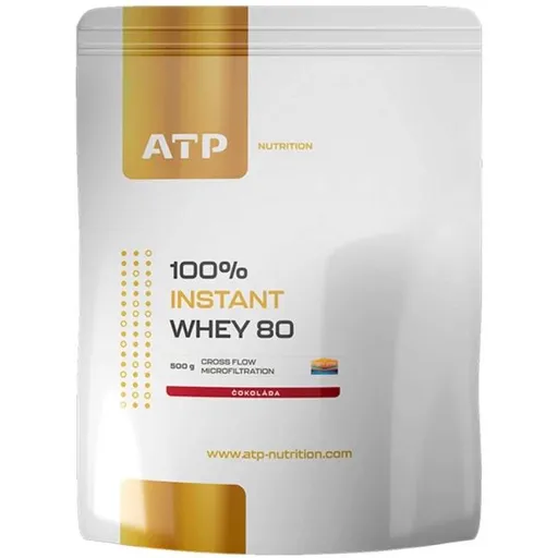 ATP NUTRITION 100% INSTANT WHEY 80 CFM 500 G ČOKOLÁDA Syrovátkový protein, , velikost