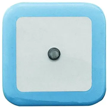 Entac Noční světlo se soumrakovým senzorem 0,5W modrý čtverec, studená (ENL-CS-0.5W-DSB)