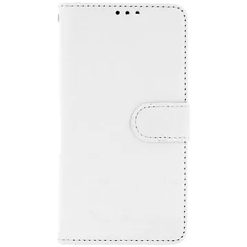 TopQ iPhone 13 Pro knížkové bílé s přezkou 66446 (Sun-66446)