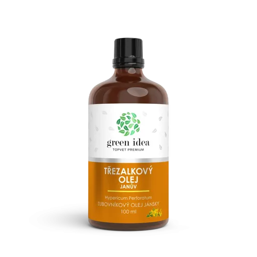 Třezalkový bylinný olej (Janův olej) 100 ml - Green idea
