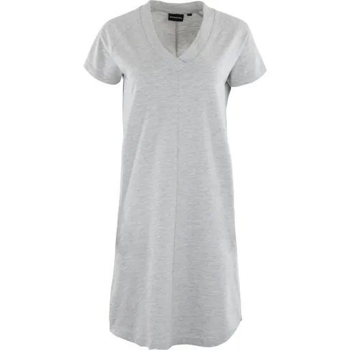 ALPINE PRO KRADA Dámské šaty, bílá, velikost