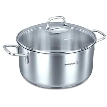 Korkmaz Perla - nerezový hrnec 5 l (A1657)