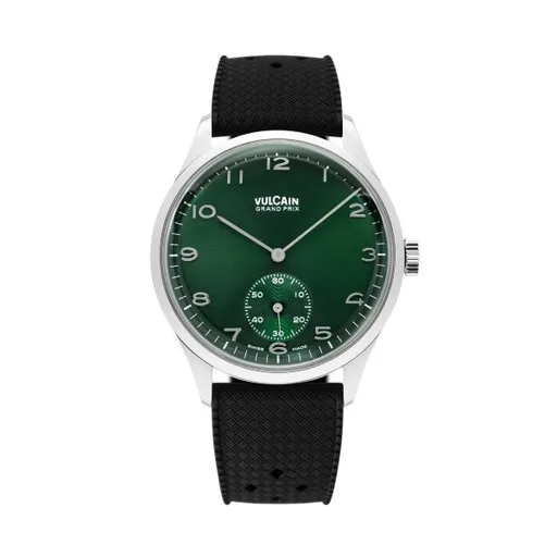 Vulcain Grand Prix - Small Second Green - Rubber