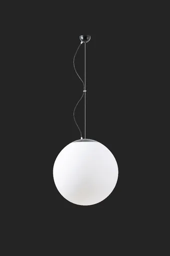 OSMONT ADR61838 ADRIA L5 závěsné skleněné svítidlo černá / bílá IP40 4000 K 48W LED DALI