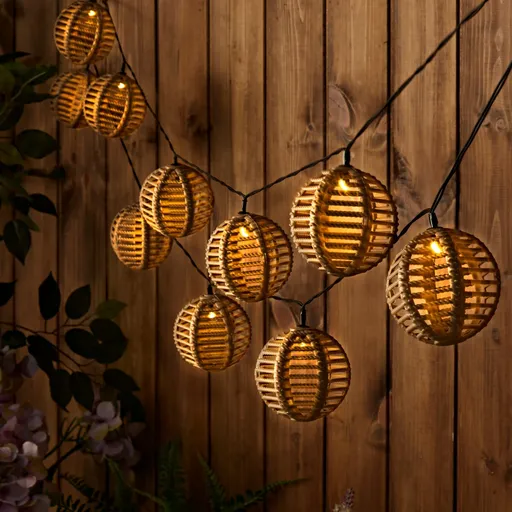 Solární řetěz Lampiony