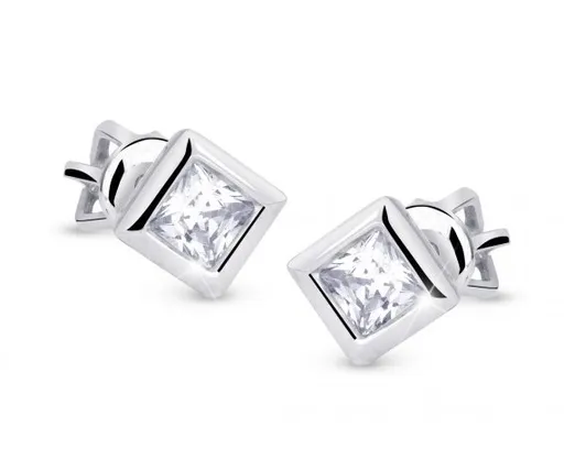 Cutie Diamonds Minimalistické náušnice ze zlata s diamanty DZ8043-30-00-X-2