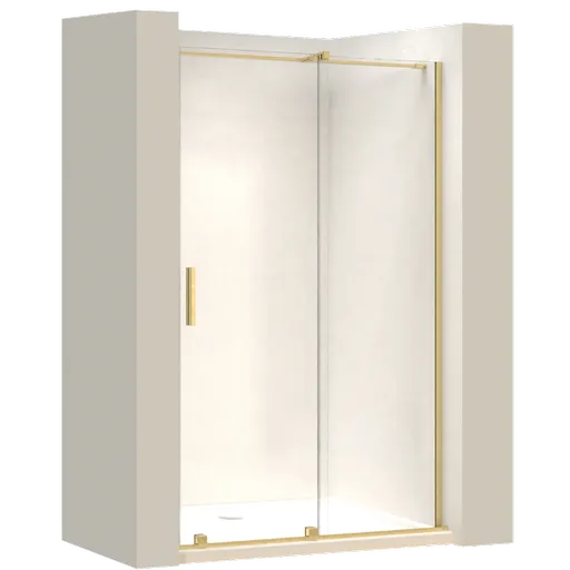REA/S Sprchové Dveře Montana 100 Gold brush KPL-K6389