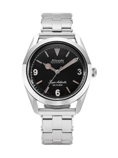 Nivada Grenchen Super Antarctic 3.6.9 Black Vintage - Forstner Rivet