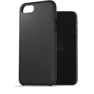 AlzaGuard Genuine Leather Case pro iPhone 7 / 8 / SE 2020 / SE 2022 černé (AGD-GLC0011B)
