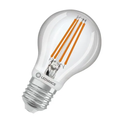 LEDVANCE LED Classic A 60 Filament pohybový a soumrakový senzor S 7.3W 827 čirá E27 4099854236792