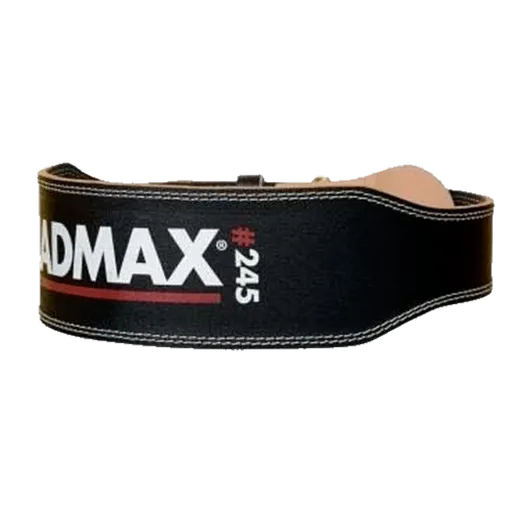 MadMax Opasek celokožený MFB245 černý - XL