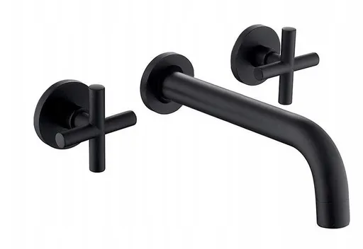 REA Podomítková umyvadlová baterie Exit černá matná REA-B8000