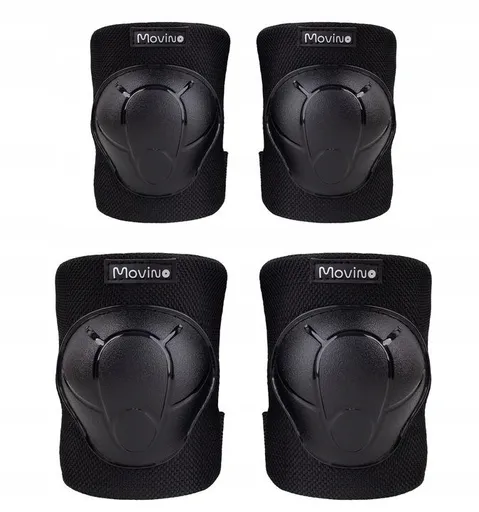 Sada chráničů MOVINO Cariboo®, lokty a kolena, černé, S