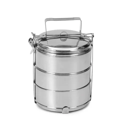 Orion Nerezový jídlonosič 3x pr. 16 cm, 3 patra