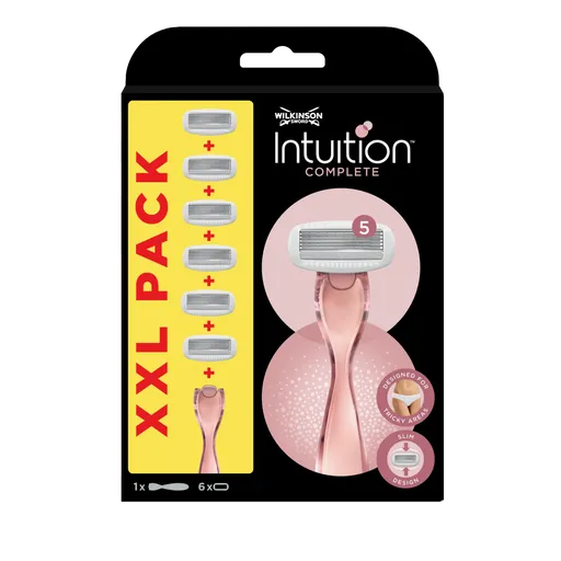 Wilkinson Intuition Complete XXL pack holicí strojek +6 hlavic
