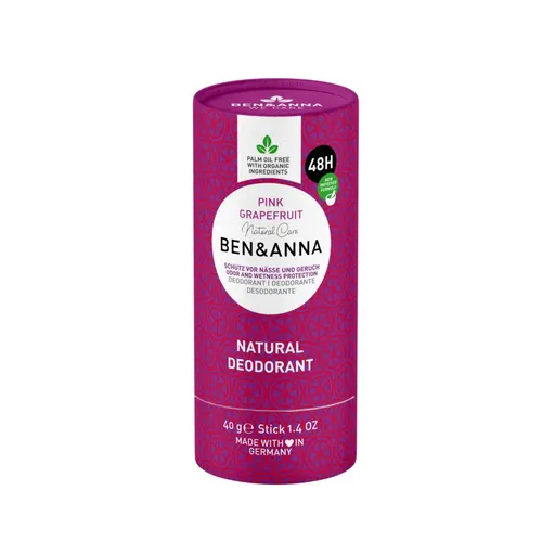 Ben & Anna Natural deodorant Pink Grapefruit 40 g