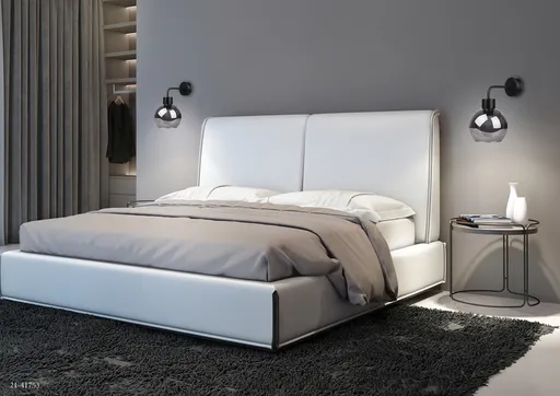 Černá nástěnná lampa 1xE27 25cm kouřové stínidlo LADY