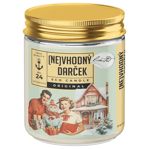 YaYa original (NE)vhodný dárek - limitovaná eko sójová svíčka 250 ml