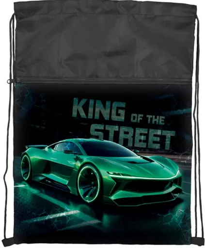 Sáček na přezůvky King of Street 30x39cm