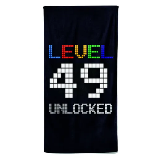 Osuška Level Unlocked (věk: 49, Velikost osušky: 100x170cm)