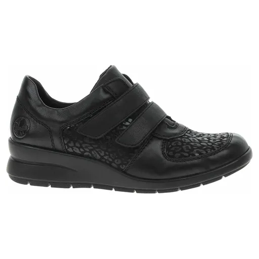 Dámské polobotky Rieker L4868-00 schwarz 41