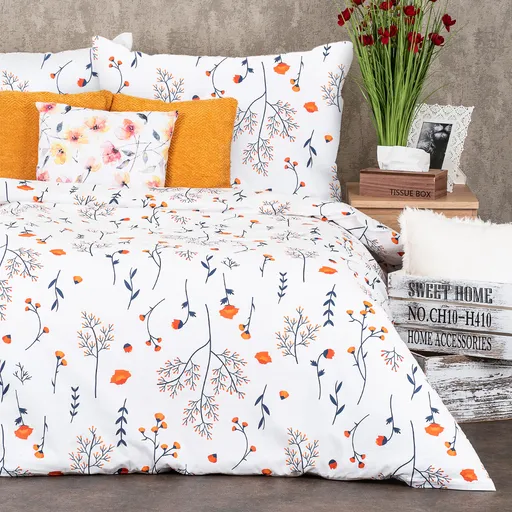 4Home Bavlněné povlečení Floret, 140 x 200 cm, 70 x 90 cm