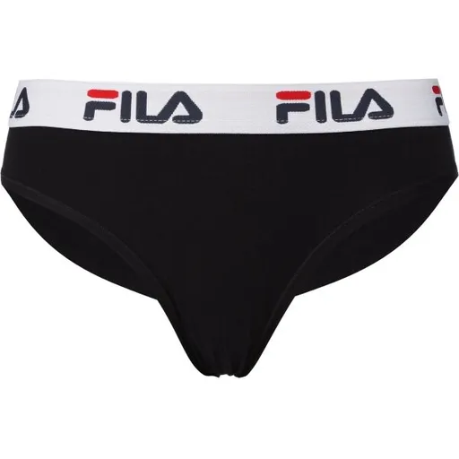 Fila WOMAN BRAZILIAN PANTIES Dámské kalhotky, černá, velikost