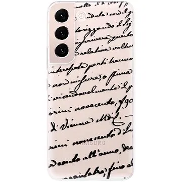iSaprio Handwriting 01 - black pro Samsung Galaxy S22+ 5G (hawri01b-TPU3-S22P-5G)