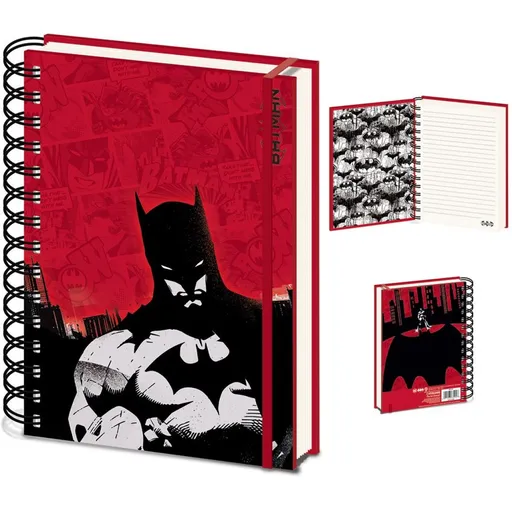 Blok A5 kroužkový Batman