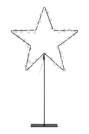 Markslöjd Wivi černá hvězda na stůl