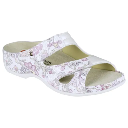 Berkemann Halluxový pantofel dámský s květy, velikosti 1: 37,5