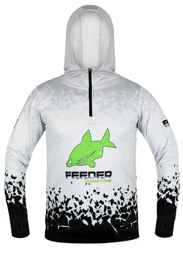 Delphin tričko s kapucí uv armor 50+ reaxe - xxxl