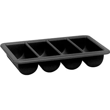 Hendi Zásobník na příbory - black - 530x325x(H)100 mm (552315)