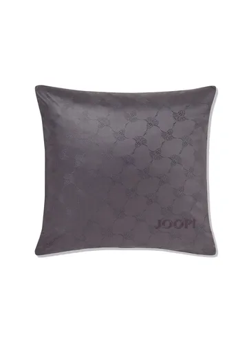Joop! Povlak na polštář CORNFLOWER 40 x 40 cm, tmavě šedý
