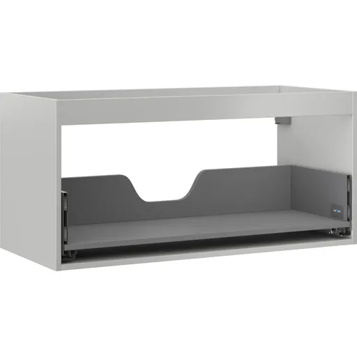 MEXEN Box-A skříňka pro umyvadlo 100, 1 šuplík, šedý mat 91AX0-1000-470-1-62