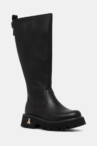 Dětské kožené boty Patrizia Pepe