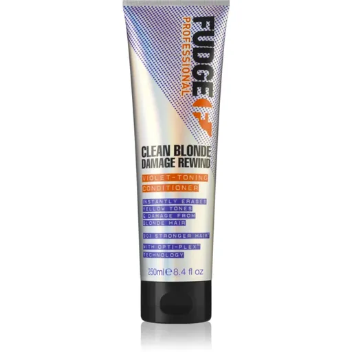 Fudge Clean Blonde Damage Rewind tónovací kondicionér pro blond vlasy 250 ml