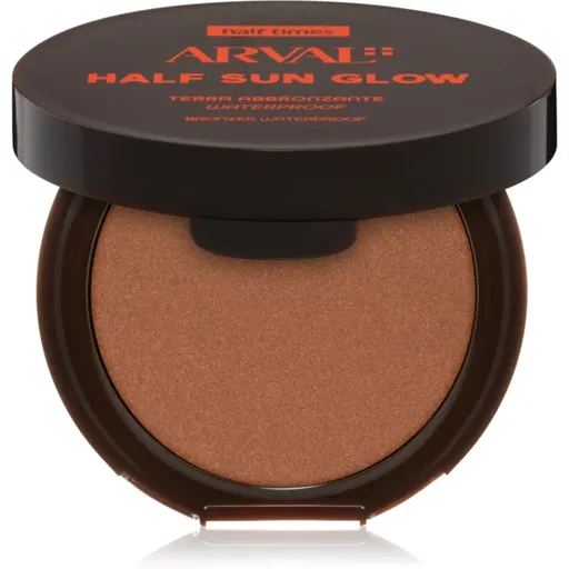 Arval Half Times Half Sun Glow Waterproof Bronzer voděodolný bronzující pudr 8 g